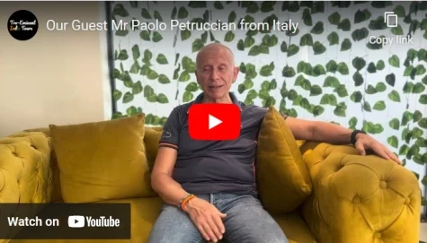 testimonial of Mr. Paolo Petrucciani