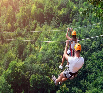 Sunrise Zipflyer in Pokhara, Nepal