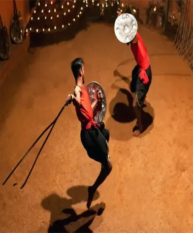 Kalaripayattu Show in Munnar
