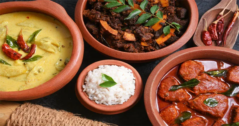 Famous cuisine of South India Image