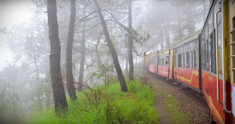 Toy Train Ride in Shimla Image